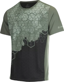 Löffler Flux Trikot kurzarm oliv (Herren)