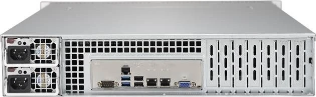 Supermicro SuperChassis 825TQC-R1K03LPB, grau/schwarz, 2HE, 1x 1000W redundant