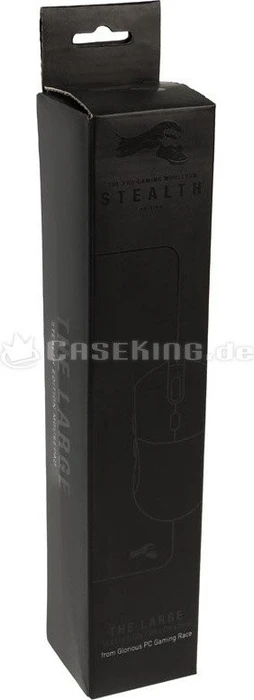 Glorious G-L-STEALTH L Mauspad, Stealth Edition, schwarz