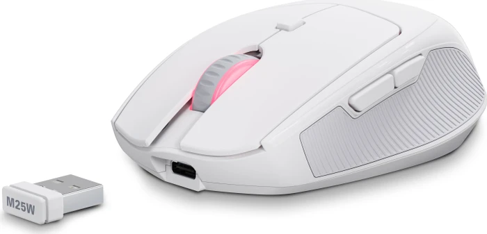 Sharkoon OfficePal M25W, weiß, USB