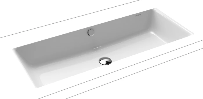 Kaldewei Puro 3161 Unterbauwaschtisch 90x38.5cm, Perl-Effekt, cool grey 70