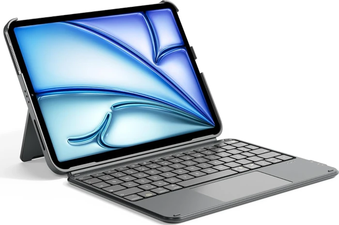 Inateck Ultraleicht Tastatur für iPad Air 6/iPad Air 5/iPad Pro 11", grau, DE