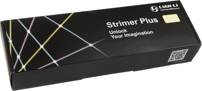 Lian Li Strimer Plus, 24-Pin ATX Verlängerungskabel, RGB beleuchtet