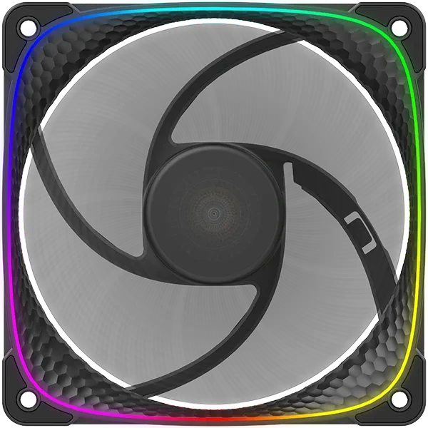 Geometric Future Squama 2503RB, reverse, schwarz, 120mm, 3er-Pack