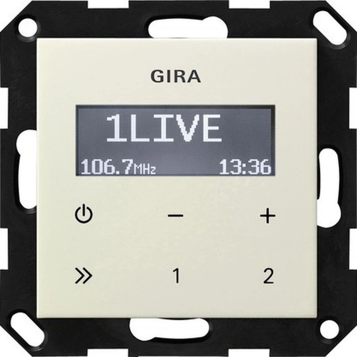 Gira System 55 Unterputz-Radio RDS