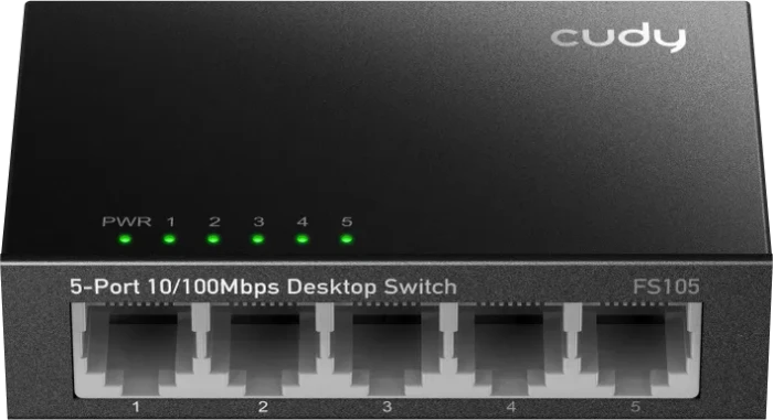 Cudy FS10 Desktop Switch, 5x RJ-45