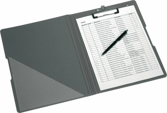 Herlitz easy orga to go Klemmbrettmappe, A4, beere/grau
