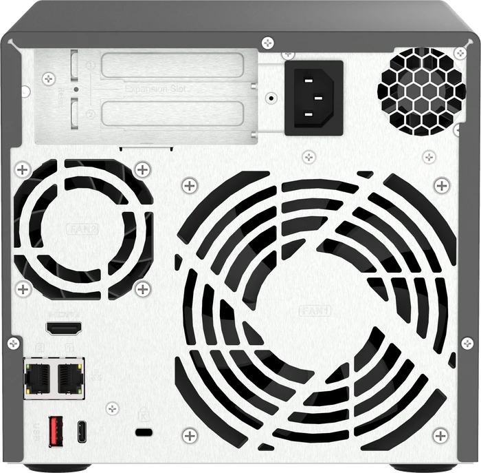 QNAP QuTS hero TVS-h474-PT-8G, 8GB RAM, 2x RJ-45 2.5GBase-T, 1x USB-C 3.1