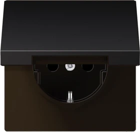 Jung Serie LS Steckdose Metallausführung 16A 250V, dark
