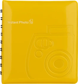 Fujifilm instax mini Fotoalbum gelb