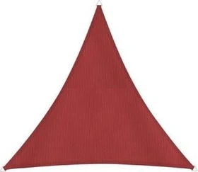 Windhager Cannes Sonnensegel dreieckig 500cm rot