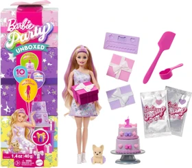 Mattel Barbie - Party Unboxed Haustier-Geburtstagsserie