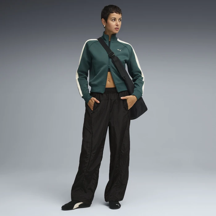 Puma T7 Always On Trainingsjacke green terrain (Damen)