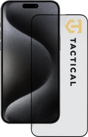 Tactical Glass Shield 5D für Apple iPhone 15 Pro Max schwarz