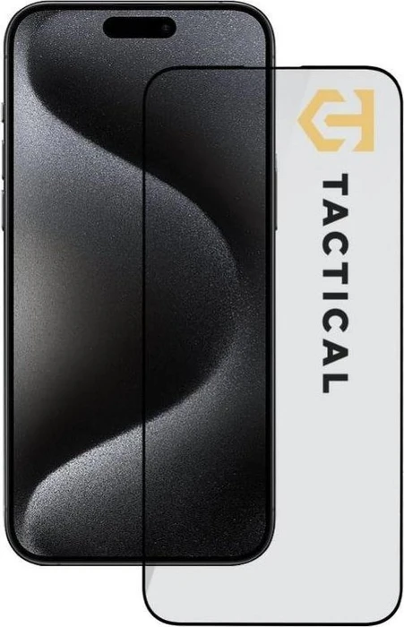 Tactical Glass Shield 5D für Apple iPhone 15 Pro Max schwarz