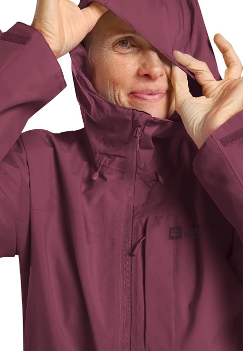 Jack Wolfskin Tempest 2l Funktionsjacke raisin (Damen)