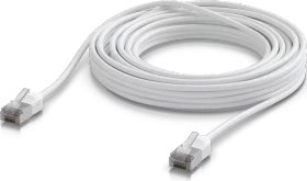 Ubiquiti UniFi Premium Patchkabel Outdoor, Cat6a, RJ-45/RJ-45, 8m, weiß