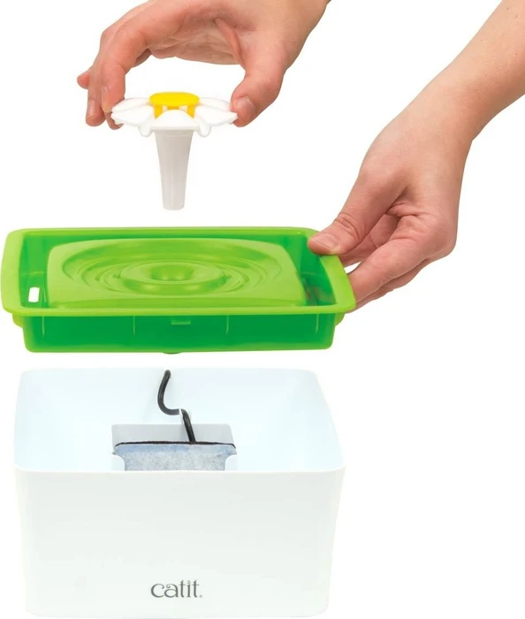 Catit Trinkbrunnen mit Blume, 1.5l