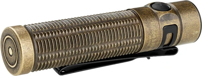 OLight Baton 3 Pro Max Taschenlampe messing stonewash