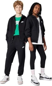 Nike Sportswear Club Fleece Hoodie schwarz/weiß (Junior)