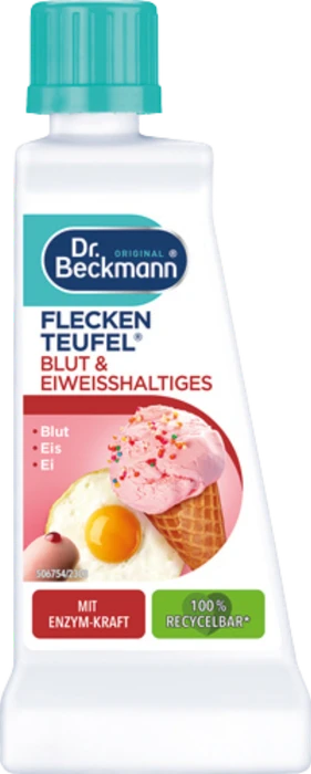 Dr. Beckmann Fleckenteufel Blut & Eiweißhaltiges, 50ml