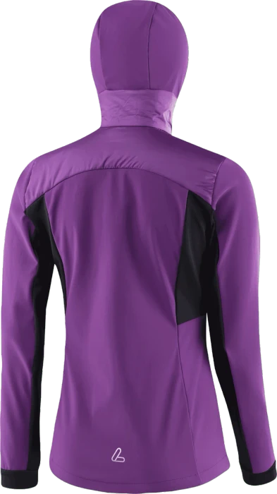 Löffler Hooded Grace PL60 Hybrid Funktionsjacke viola (Damen)