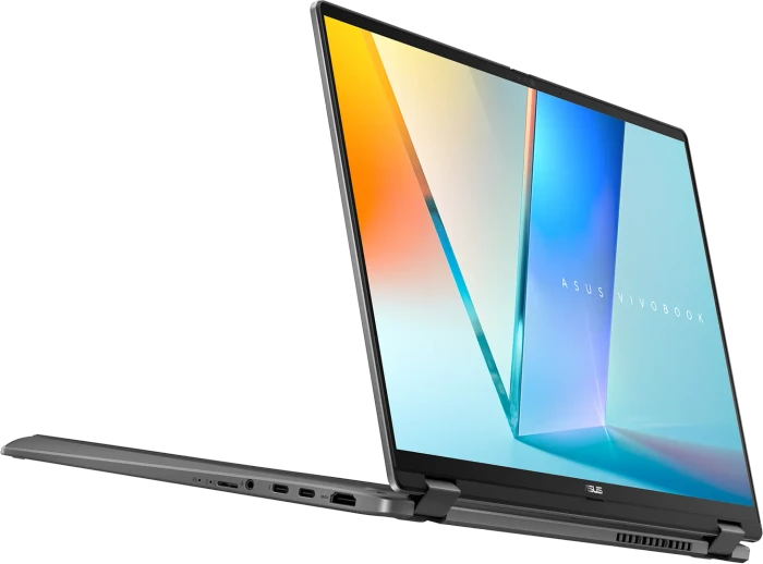 ASUS VivoBook S 16 Flip TP3607SA-SI716W, Matte Gray, Core Ultra 7 256V, 16GB RAM, 512GB SSD, DE, Eingabestift