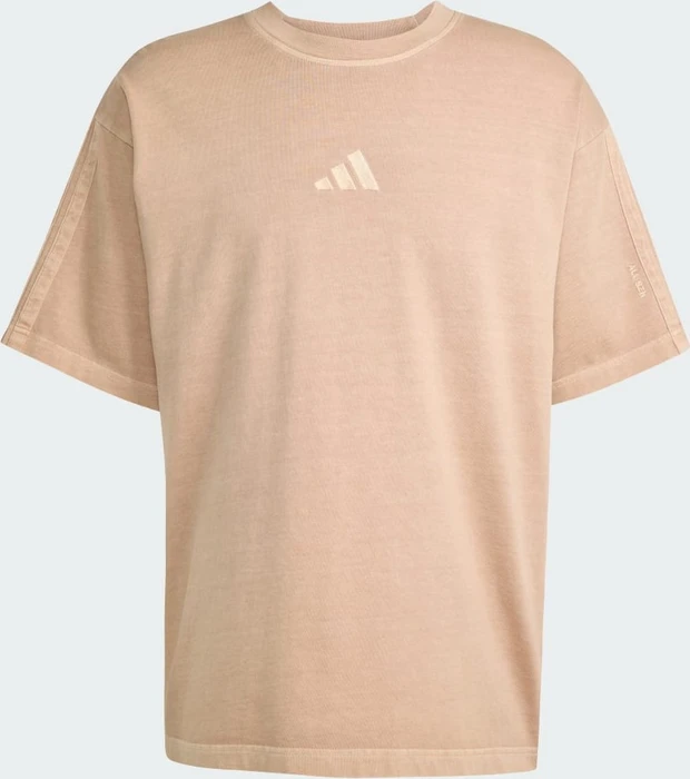 adidas ALL SZN Washed T-Shirt kurzarm warm sandstone (Herren)