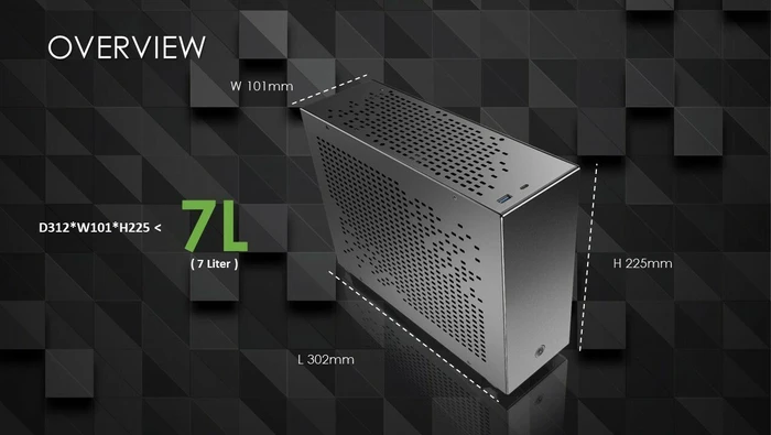 Raijintek Ophion 7L, schwarz, Mini-ITX