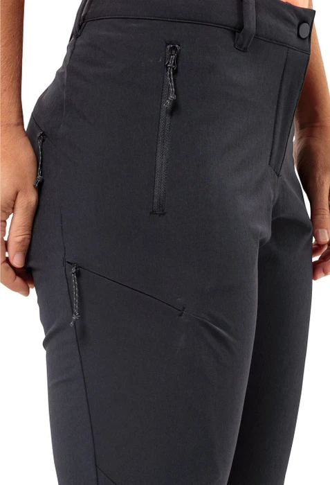 Jack Wolfskin Atmosphere Hose lang schwarz (Damen)