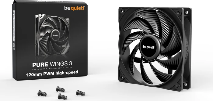 be quiet! Pure Wings 3 PWM High-Speed, 120mm
