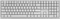 Ducky Zero 6108 Wireless, Pure White, LEDs RGB, MX2A RGB RED, USB/Bluetooth, ND Vorschaubild