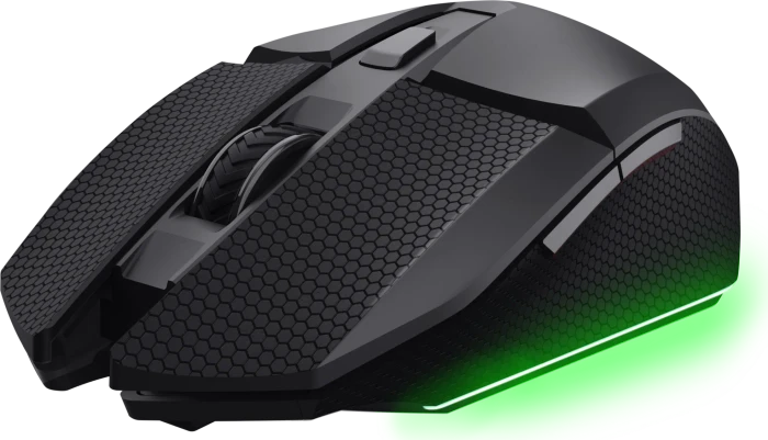 Trust Gaming GXT 122 Felox+ Dual Wireless Illuminated Gaming Mouse schwarz, USB/Bluetooth