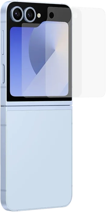 Samsung Anti-reflecting Film für Galaxy Z Flip6, 2er-Pack