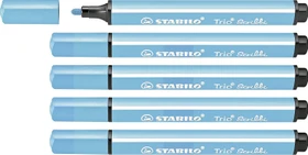 STABILO Trio Scribbi hellblau, 5er-Pack