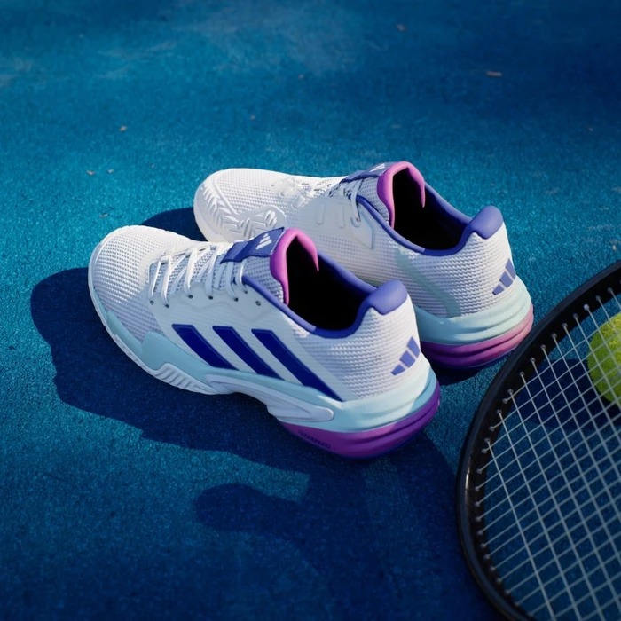 adidas Barricade 13 cloud white/lucid blue/semi flash aqua (Herren)