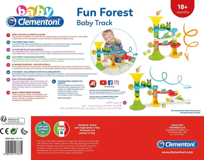 Clementoni Baby-Kugelbahn