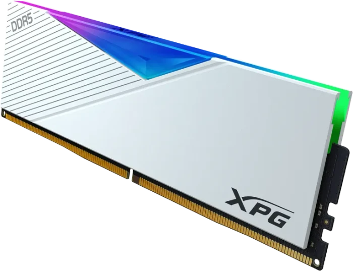 ADATA XPG LANCER RGB White Edition UDIMM 48GB Kit, DDR5-8000, CL40-48-48, 1RX8