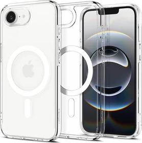 Spigen Ultra Hybrid (MagFit) für Apple iPhone 16e Clear White