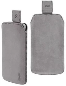 Artwizz Leather Pouch Nubuck für iPhone 4/4S grau