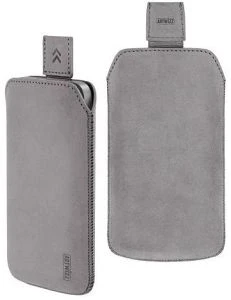Artwizz Leather Pouch Nubuck für iPhone 4/4S grau