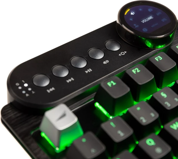 Mountain Everest Max Midnight Black, LEDs RGB, Gunmetal Gray, MX RGB RED, USB, DE