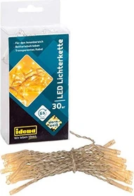 Idena Lichterkette LED 30x warmweiß