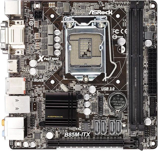 ASRock B85M-ITX (Intel 1150)