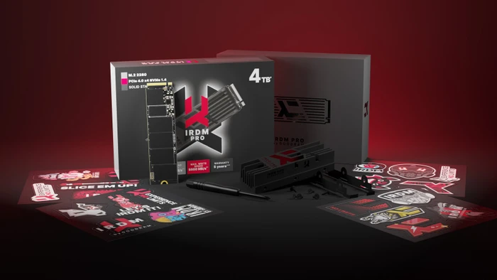 goodram SSD IRDM PRO M.2 4TB, M.2 2280 / M-Key / PCIe 4.0 x4, Kühlkörper