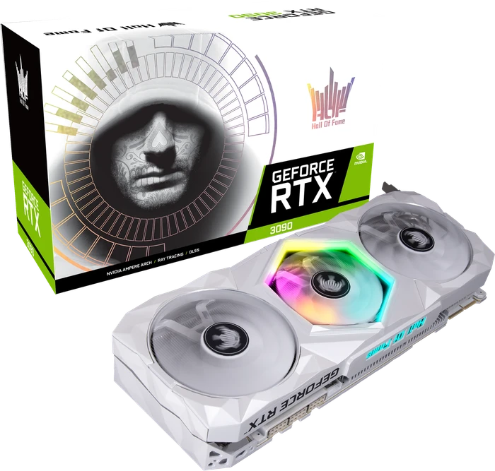 KFA2 GeForce RTX 3090 HOF, 24GB GDDR6X, HDMI, 3x DP
