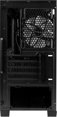 Antec P6 schwarz, Glasfenster