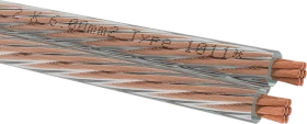 Oehlbach Speaker Wire 60 Lautsprecherkabel 2x 6.0mm² transparent