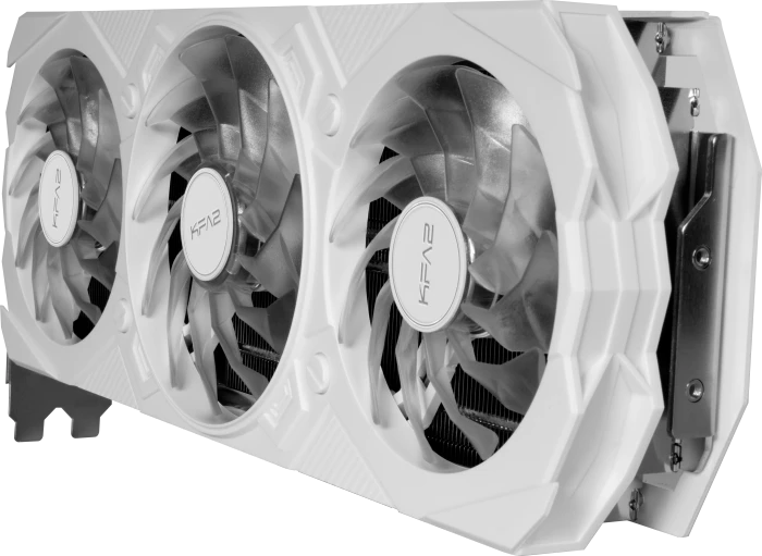 KFA2 GeForce RTX 4070 EX Gamer White (1-Click OC), 12GB GDDR6X, HDMI, 3x DP