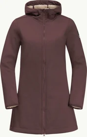 Jack Wolfskin Windland Funktionsmantel boysenberry (Damen)